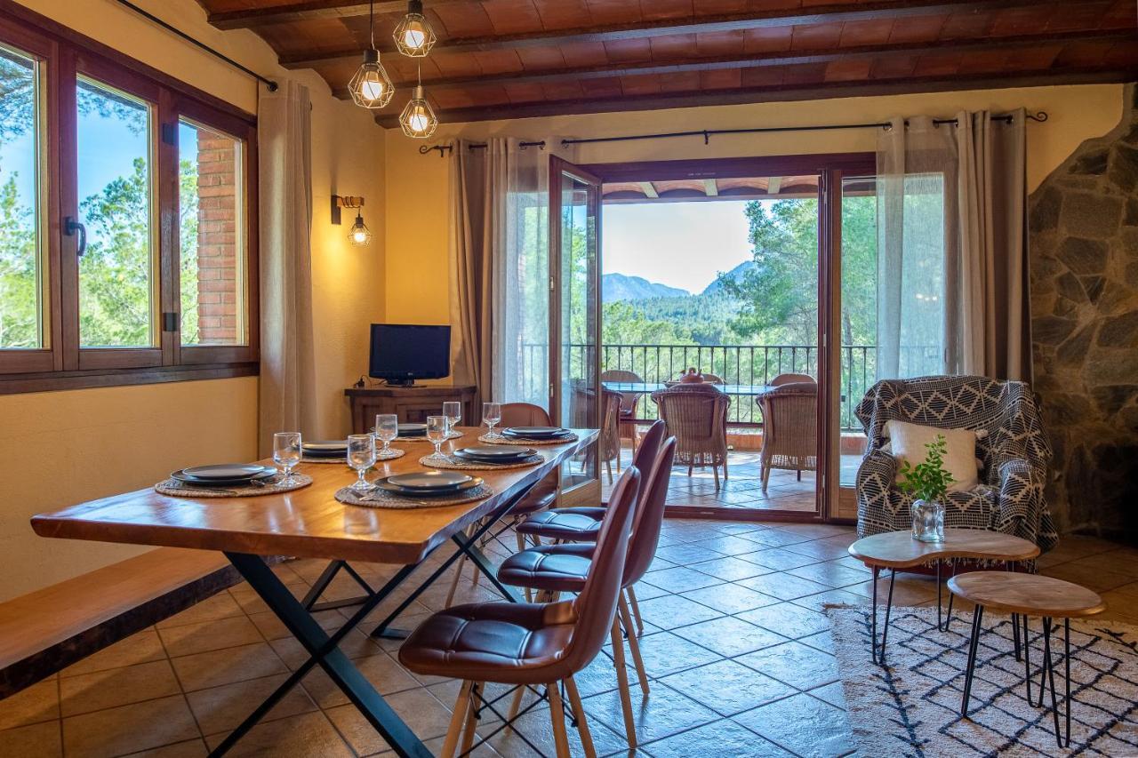 Aldeamia, Cozy Villa For 8 People, Pool, Mountain View, Beach At 8 Min Vilanova de Escornalbou Exterior foto